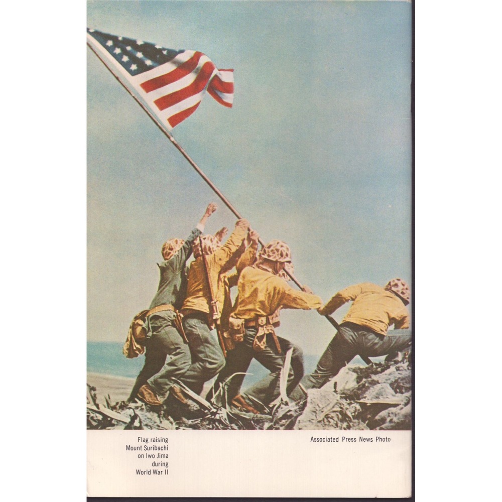 Vintage 1965 Proudly We Hail Story of Our National Anthem Booklet Art La Cour - Picture 2 of 3